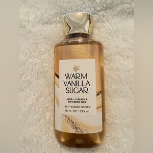 Bath & Body Works Warm Vanilla Sugar Body Wash - Gold